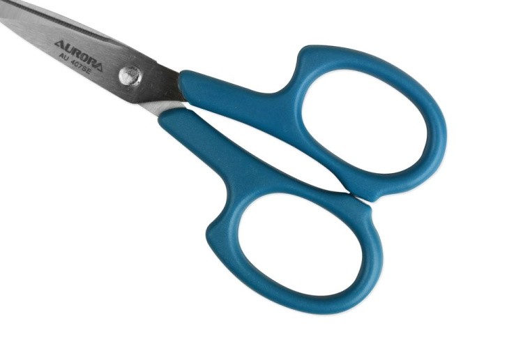 Ножницы вышивальные с насечками на лезвиях, 11 см, Aurora — картинка 3
