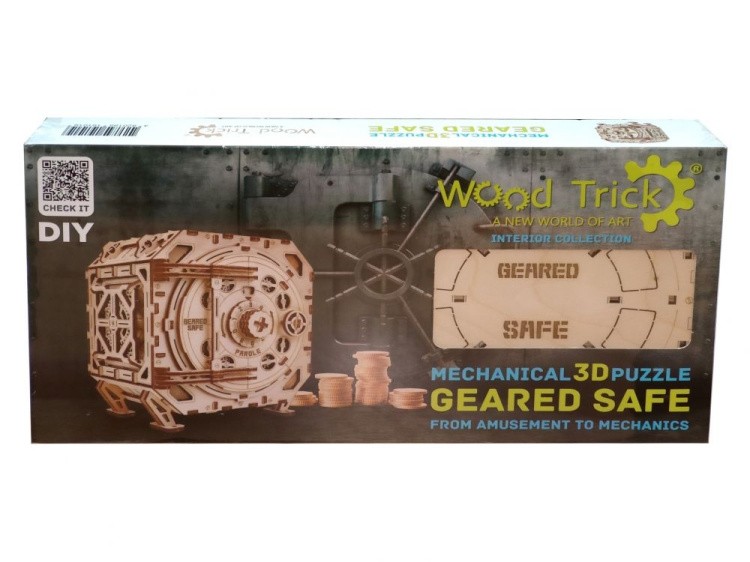 Конструктор из дерева «Механический Сейф», Wood Trick — картинка 6