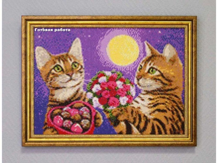 Алмазная вышивка «Мартовские песни» — картинка 2