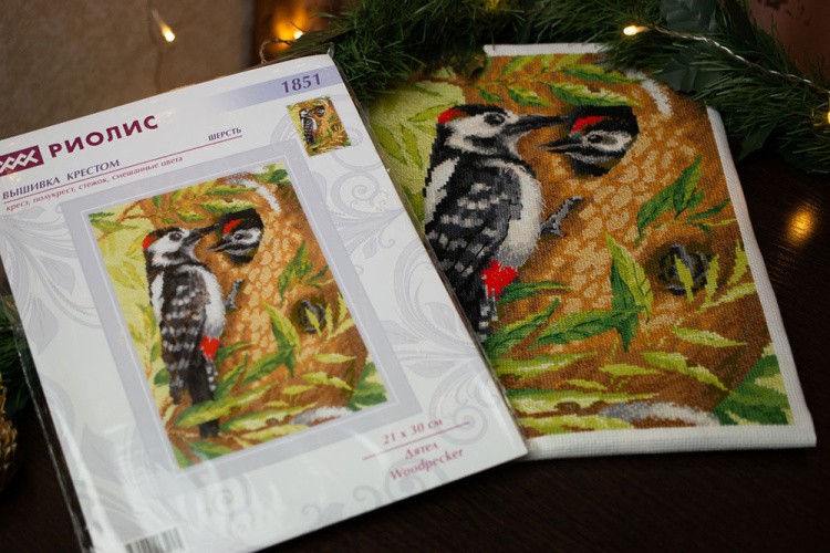 Набор для вышивания «Дятел» — картинка 4