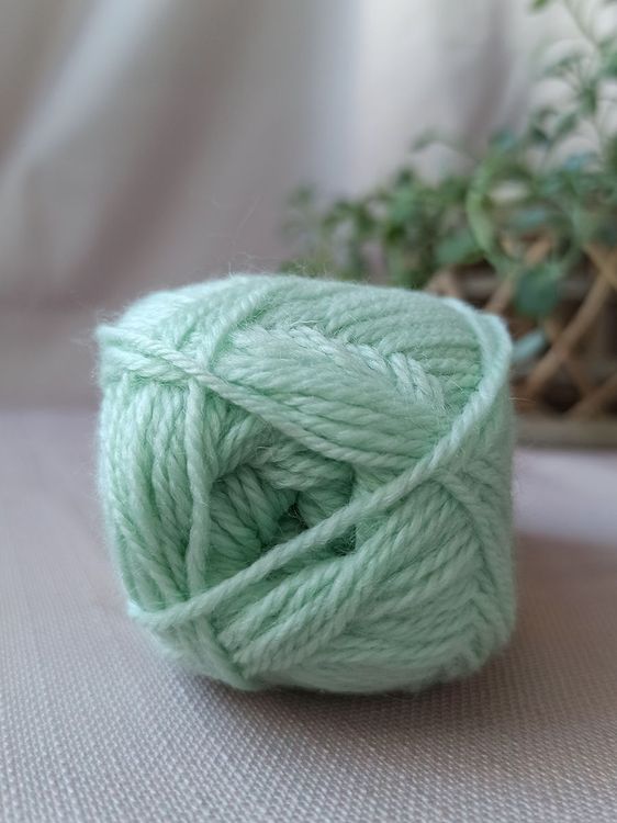 Пряжа Камтекс Бамбино (107), ментол, 5 шт. по 50 г — картинка 4