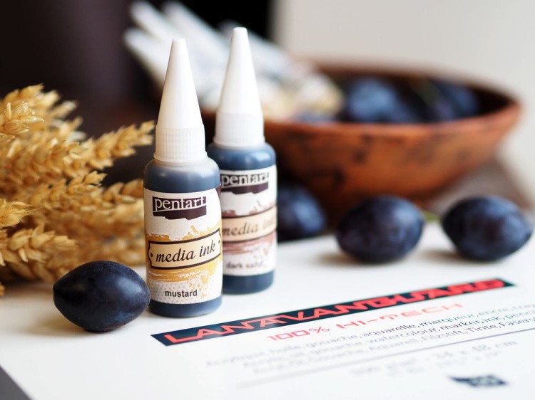 Алкогольные чернила прозрачные (разбавитель) 20 мл, Pentart — картинка 4