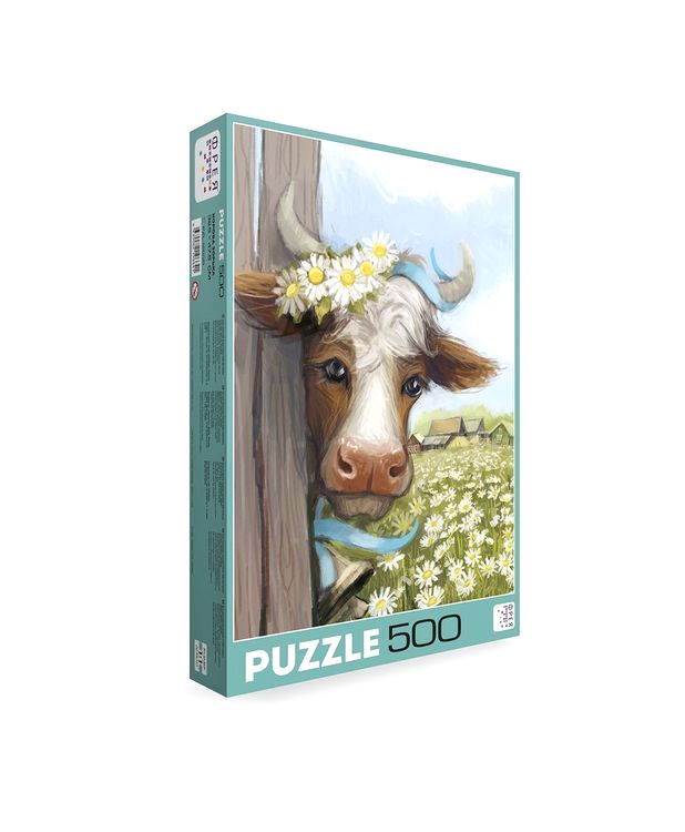 Пазлы «Корова Зорька» — картинка 2