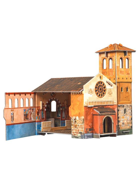 Сборная модель из картона «Капелла» — картинка 2