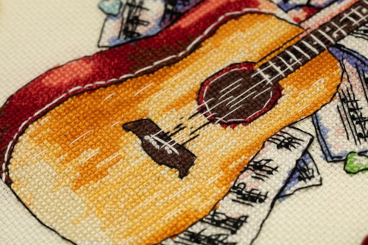 Набор для вышивания «Аккорды для гитары» — картинка 3
