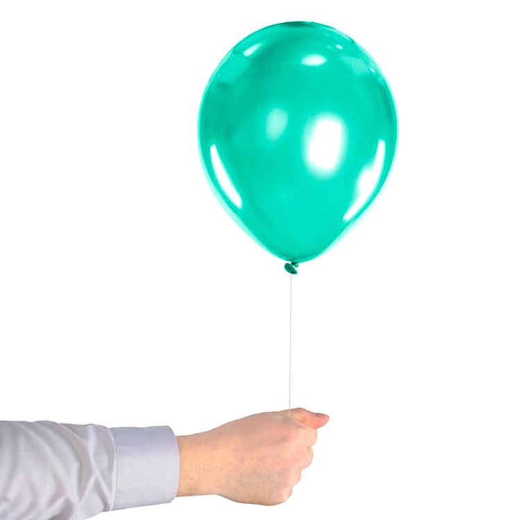 Шары воздушные, 10&quot; (25 см), комплект 10 шт., металлик, ассорти 5 цветов — картинка 4