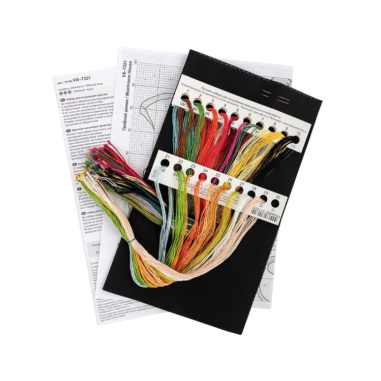 Набор для вышивания «Грибной домик» — картинка 2