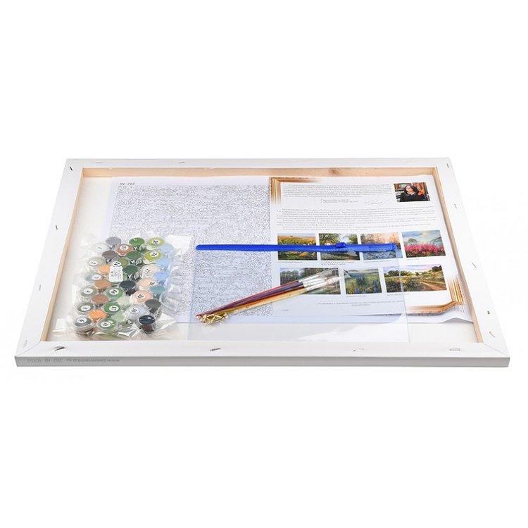 Картина по номерам «У озера» — картинка 3