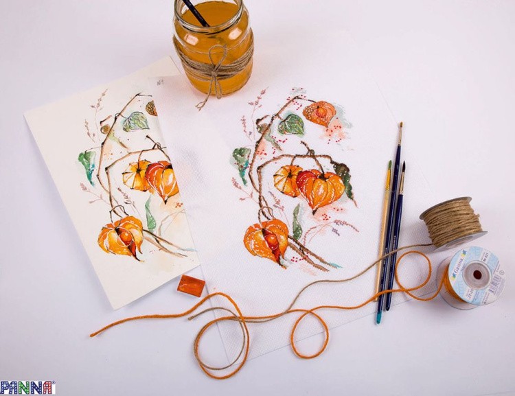 Набор для вышивания «Физалис» — картинка 3