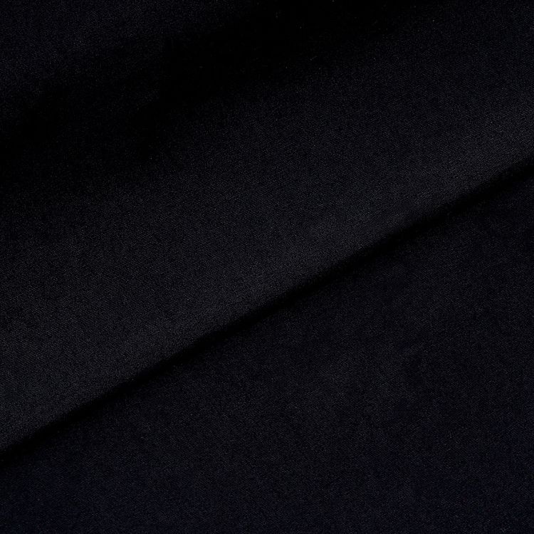 Ткань Поплин стрейч, 5 м x 150 см, 125 г/м², цвет: черный, TBY — картинка 2