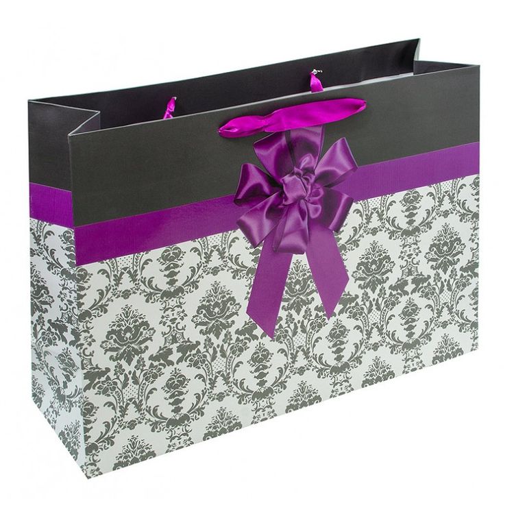 Подарочный пакет «Фиолетовая лента»