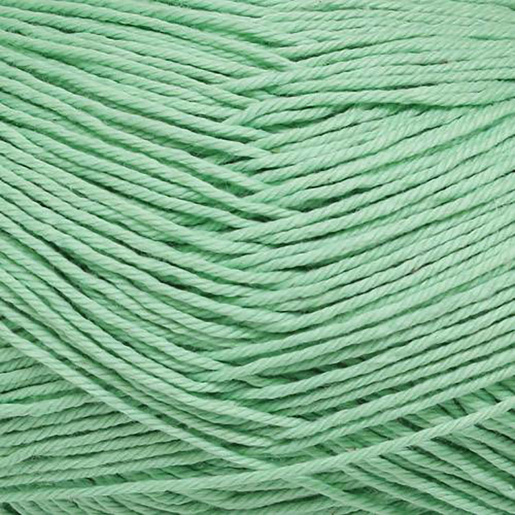 Пряжа ПНК им.Кирова Ромашка (3904), светло-зеленый, 5 шт. по 75 г — картинка 3