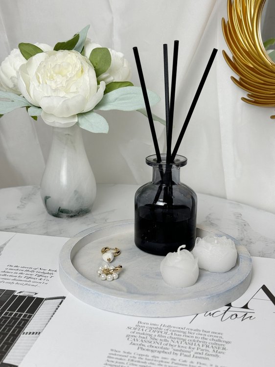 Силиконовый молд - Блюдо круг, d21 см, 1 шт. — картинка 5