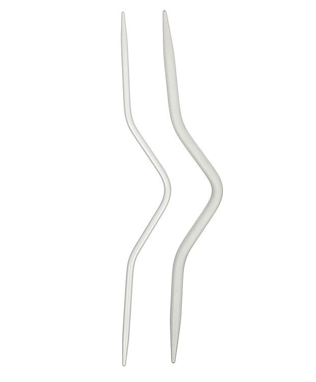 Спицы для вывязывания кос, алюминий, 2,5/4 мм, 12 см, PRYM — картинка 2