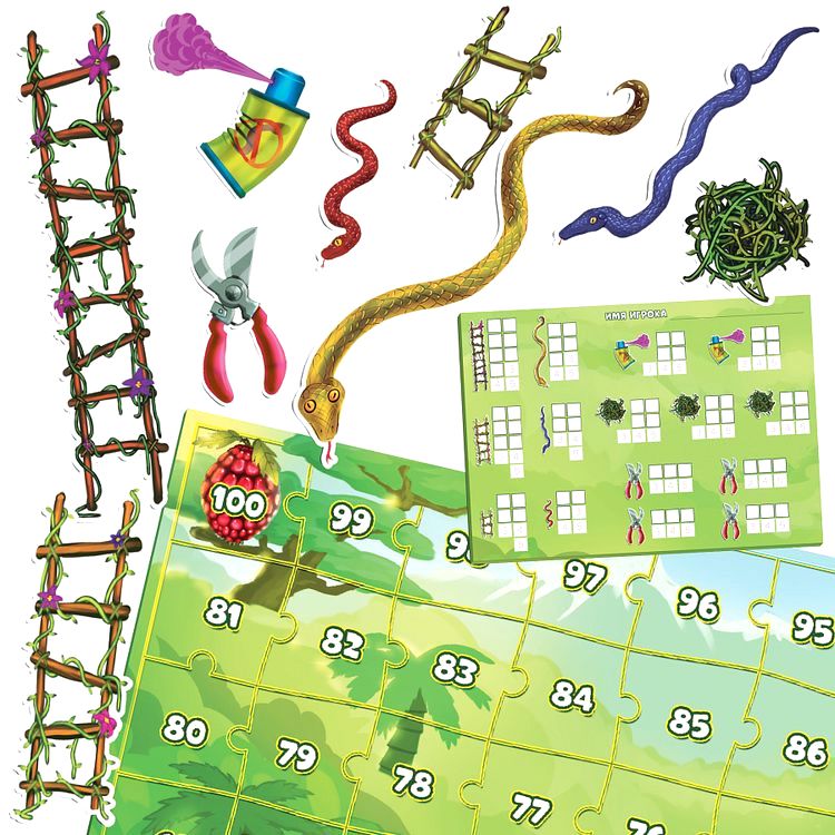 Игра настольная «Змеи и Лестницы», Звезда — картинка 3