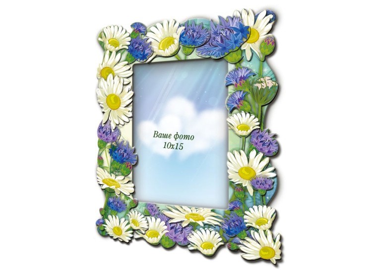 Объемная фоторамка «Полевые цветы» — картинка 4