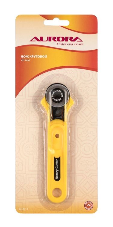 Нож круговой 28 мм, Aurora — картинка 2