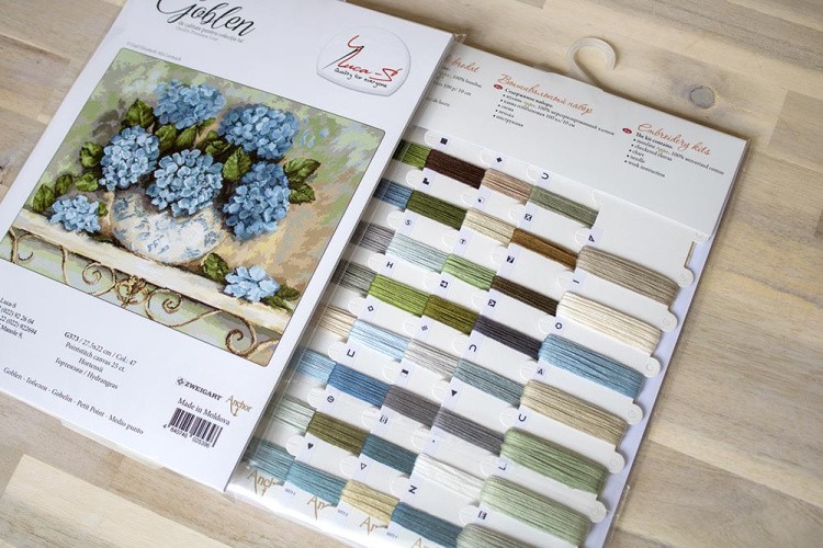 Набор для вышивания «Гортензия» — картинка 2