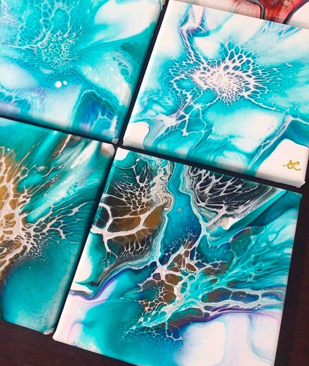 Flotrol (флотрол) аналог для рисования в стиле Fluid Art, Art Blong — картинка 3