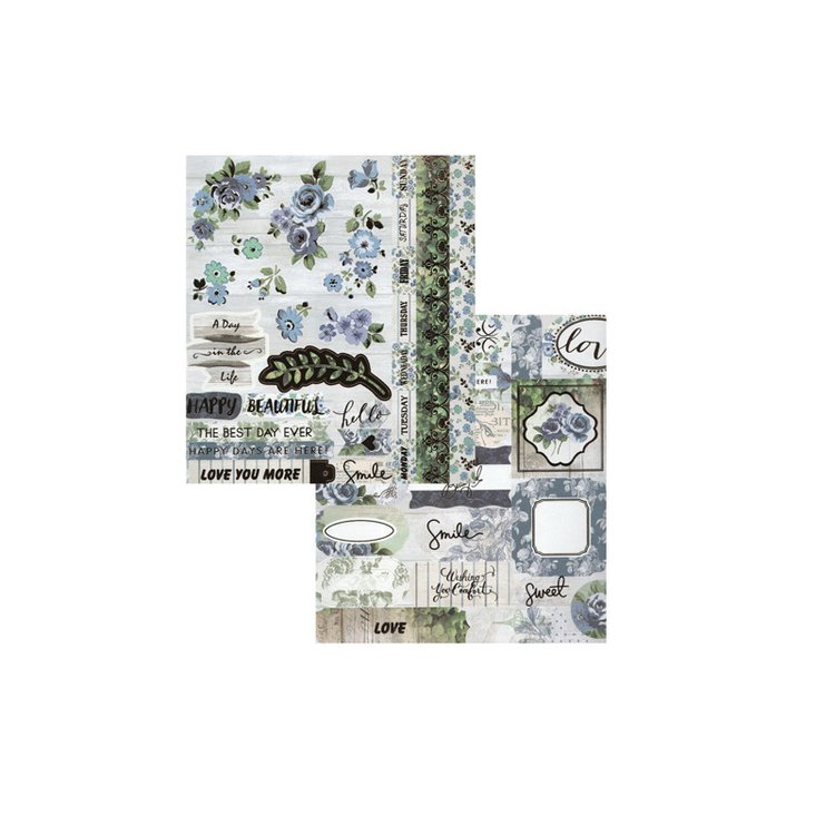 Набор бумаги «Лиловый букет» — картинка 7