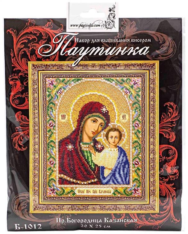 Набор вышивки бисером «Казанская Богородица» — картинка 3