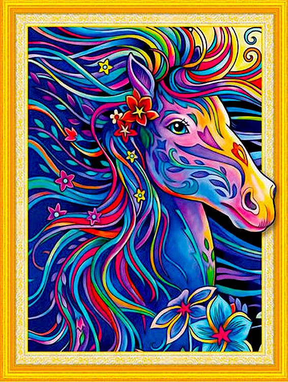 Алмазная вышивка «Персидская лошадь»