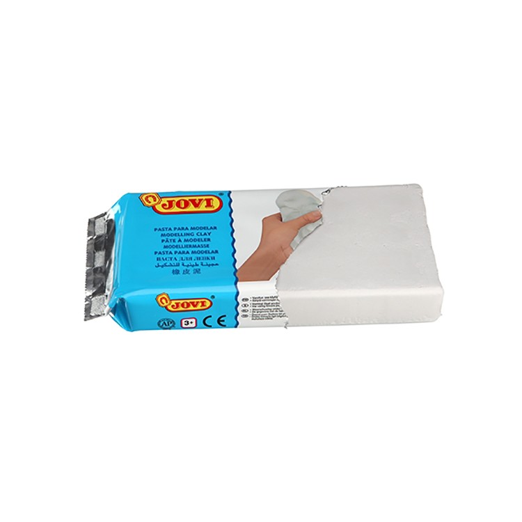 Паста (масса) для моделирования и лепки JOVI, отвердевающая, 500 г, белая — картинка 2