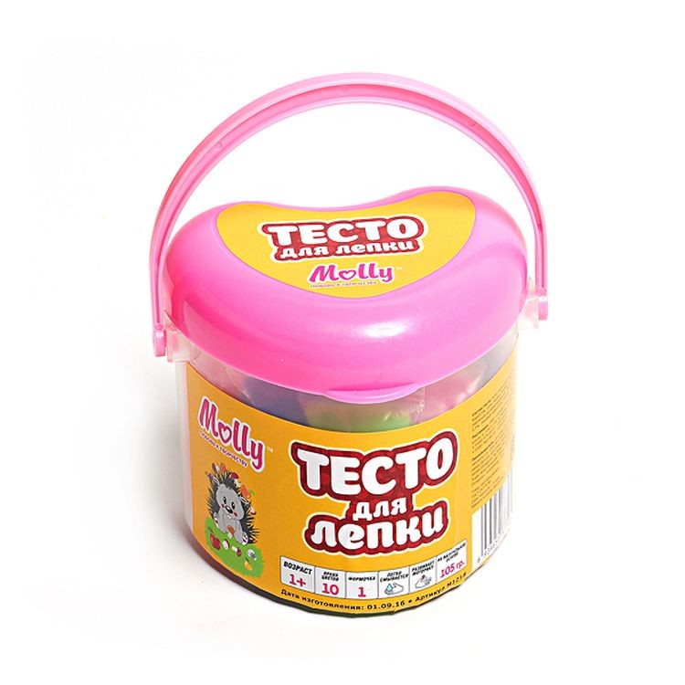 Тесто для лепки, 10 цветов — картинка 2