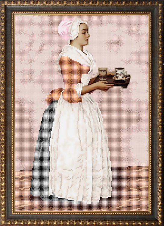 Рисунок на ткани «Шоколадница» — картинка 3