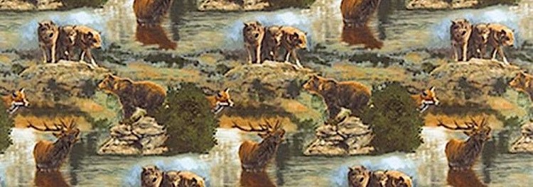 Ткань для пэчворка NATURE STUDIES 3 PANEL, 60x110 см, 146 г/м2, 100% хлопок, NATURE принт, Robert Kaufman — картинка 2