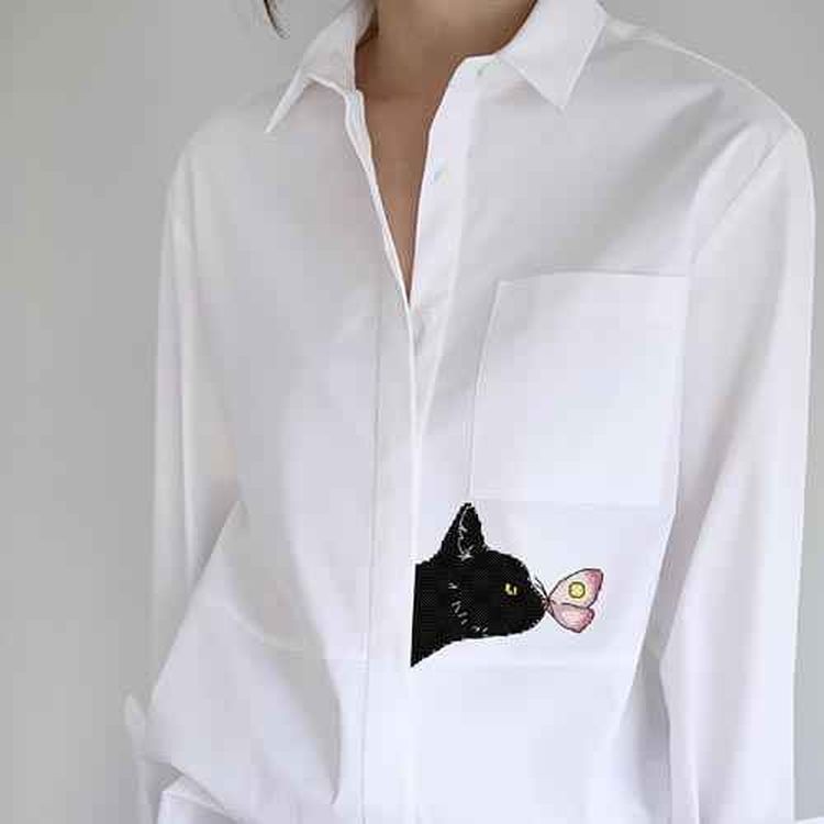 Набор для вышивания «Черная кошечка» — картинка 4