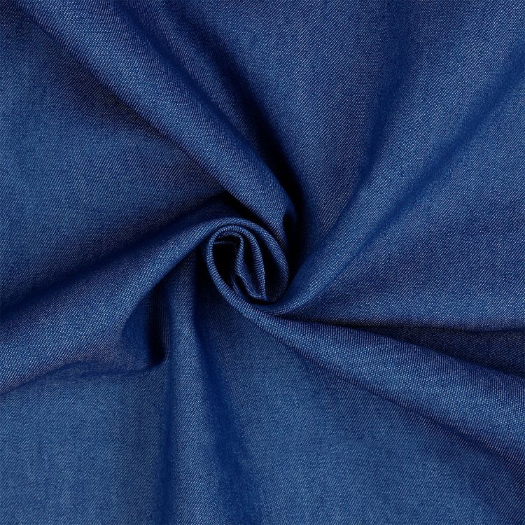 Ткань Джинс, 5 м х 150 см, 115 г/м², цвет: синий, TBY