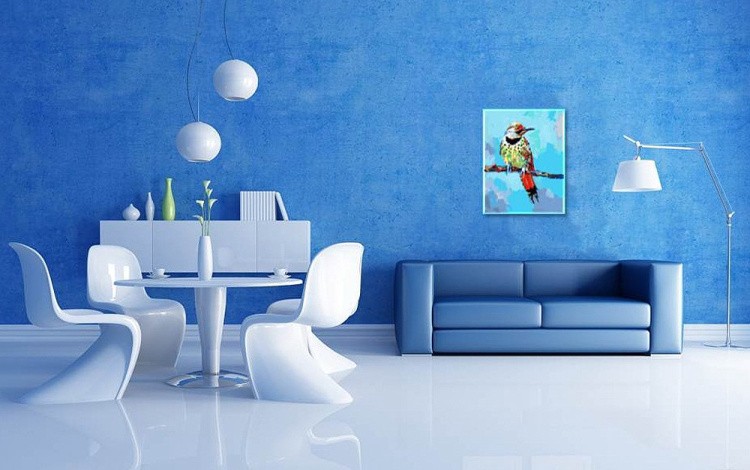 Картина по номерам «Птица» — картинка 2