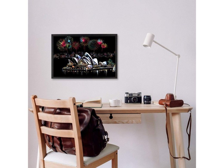 Скретч-картина «Sydney Opera House» (цветная) — картинка 8