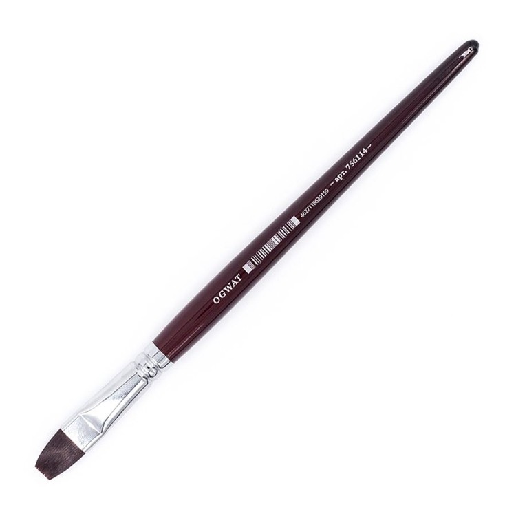 Кисть из синтетики мягкая Frida, плоская №14 — картинка 3