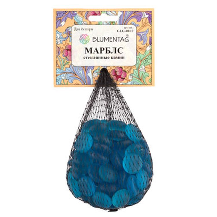 Камни стеклянные марблс, 17 - 19 мм, 6 шт. по 340 г, цвет: прозрачный, Blumentag — картинка 3