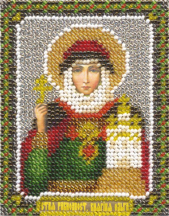 Набор для вышивания «Икона Святой равноапостольной Княгини Ольги»