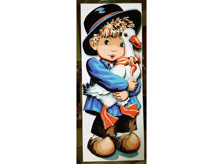 Папертоль «Мальчик с гусем» — картинка 2