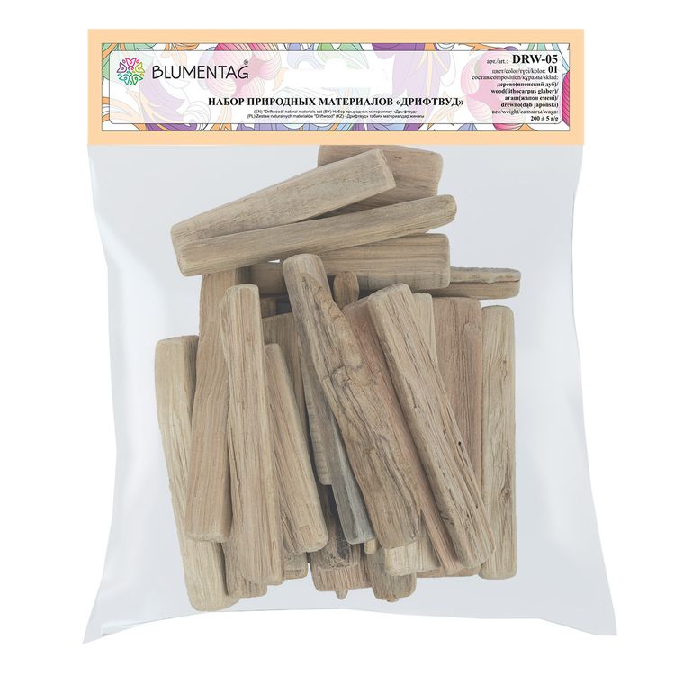 Набор природных материалов «Дрифтвуд», 200 г ± 5 г, Blumentag — картинка 2