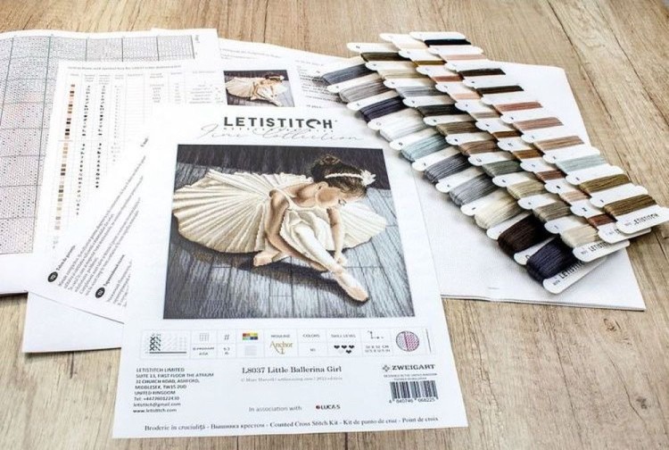 Набор для вышивания «Little Ballerina Girl» — картинка 3