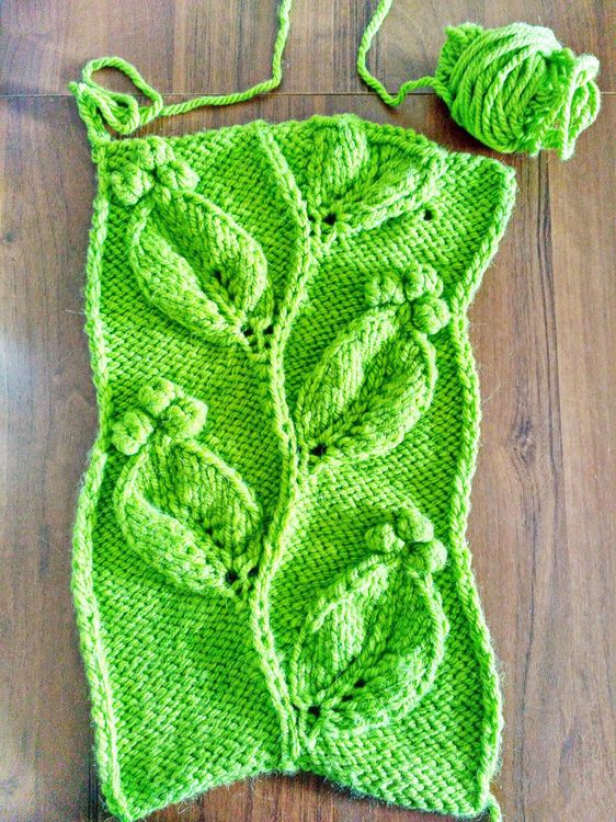 Пряжа Пехорка Осенняя (447), горчица, 5 шт. по 200 г — картинка 5