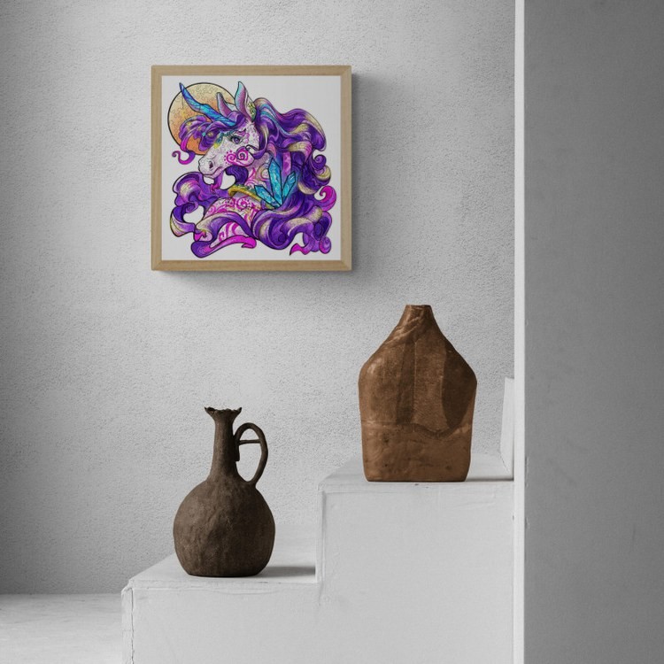 Деревянные пазлы «Волшебный Единорог S», Woodbests — картинка 8