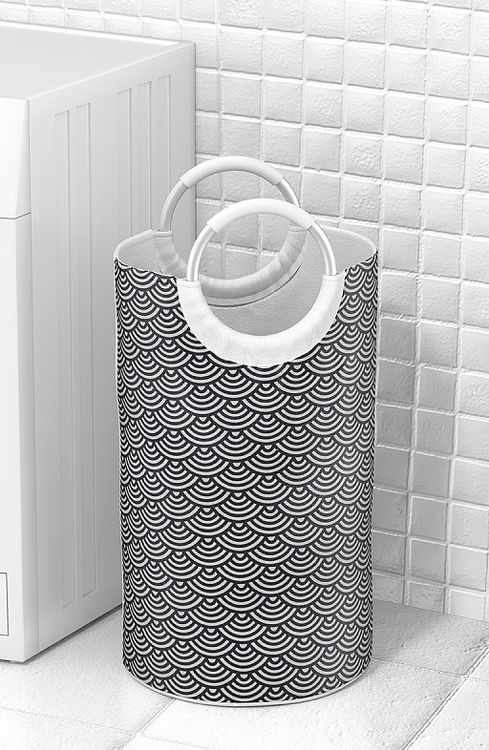 Ткань лен, 140 г/м², 30% лен, 70% хлопок, 3 м, ширина 150 см, цвет: синий, принт, TBY — картинка 9