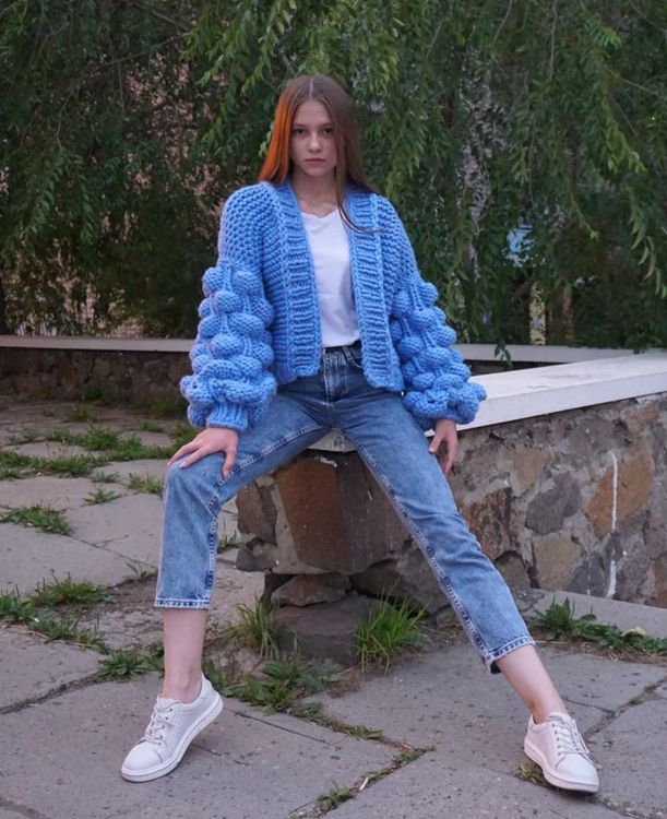 Пряжа YarnArt Alpine Maxi (664), маренго, 5 шт. по 250 г — картинка 4