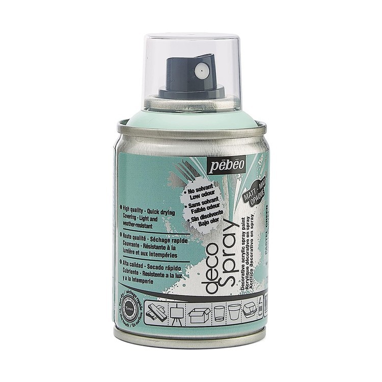 Краска на водной основе decoSpray, 093720 Пастельно-зеленый — картинка 4