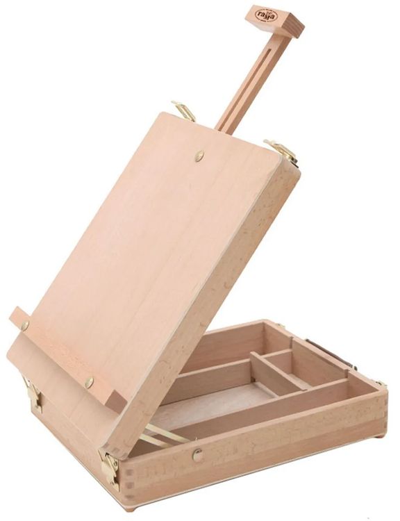 Этюдник настольный ГАММА «Студия», бук, 24х32х10 (58) см, высота холста 45 см — картинка 2