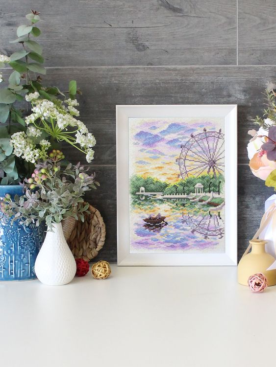 Алмазная вышивка «Летняя идиллия» — картинка 3