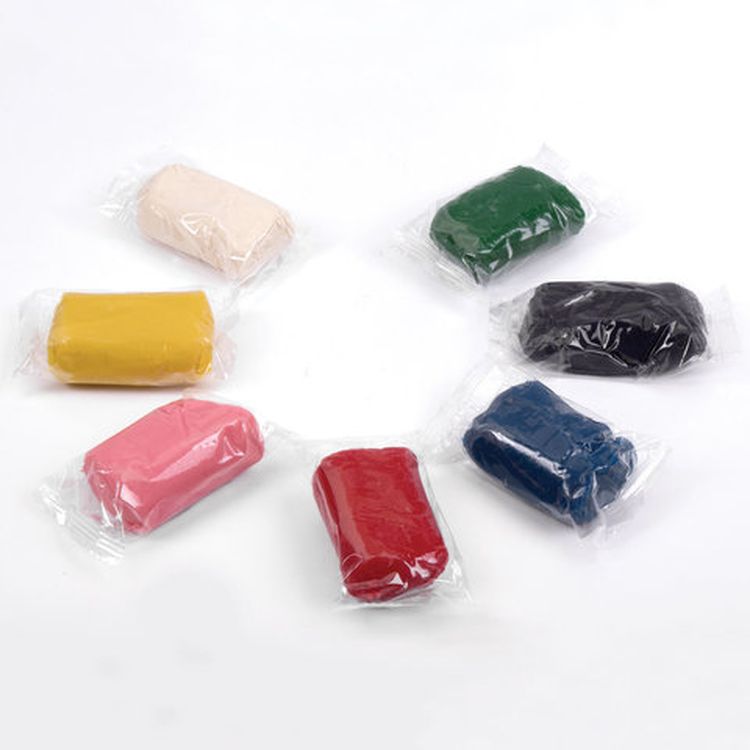 Пластилин на растительной основе (тесто для лепки) ПИФАГОР, 7 цветов, 420 г — картинка 2