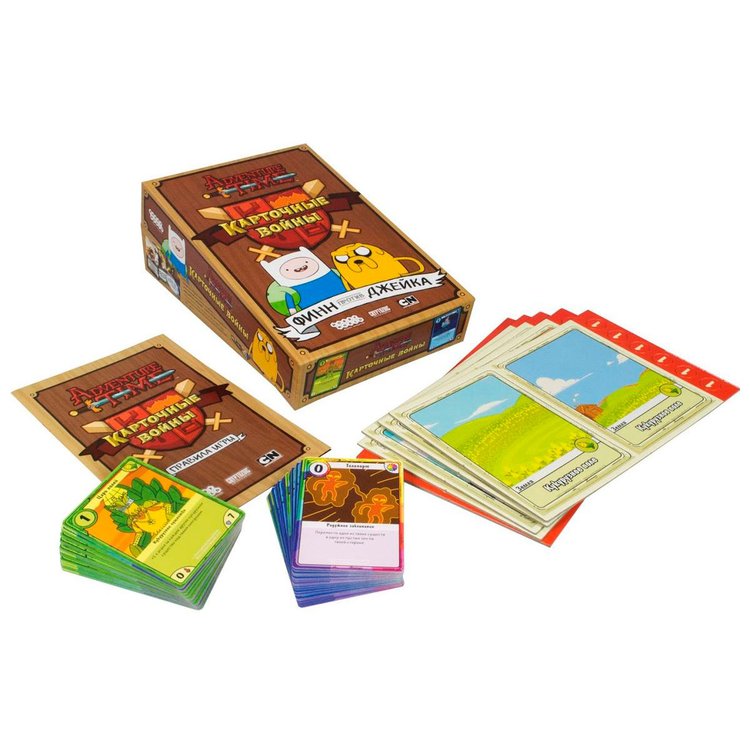 Настольная игра: Время приключений. Карточные войны: Финн против Джейка — картинка 3