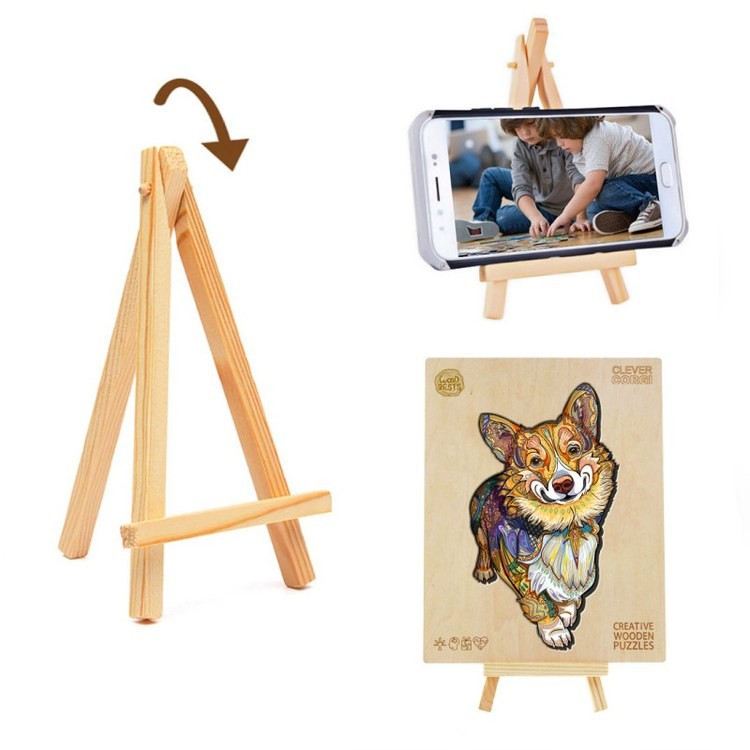 Деревянные пазлы «Веселый Корги L», Woodbests — картинка 7